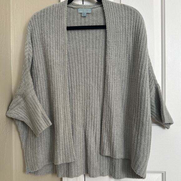 Barefoot Dreams Cozy‎ Chic Lite Ribbed Cardigan S/M - Picture 1 of 5